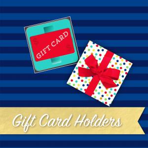 TIN GIFT CARD HOLDER